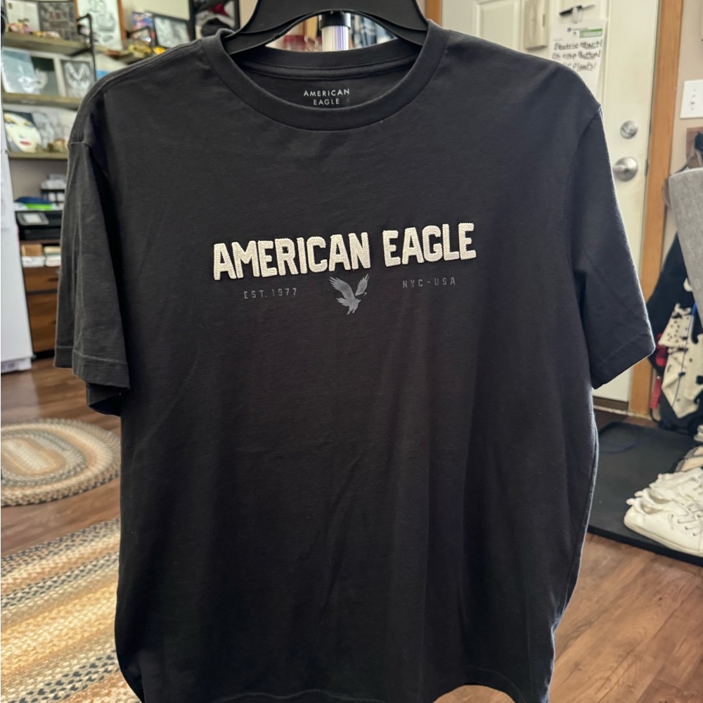 American Eagle Outfitters Charcoal Tee